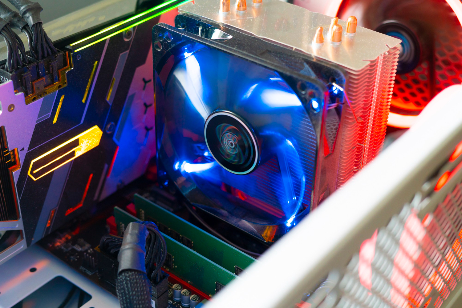 ventilador en caja de pc